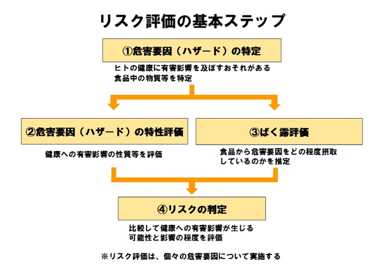 リスク評価の基本ステップ