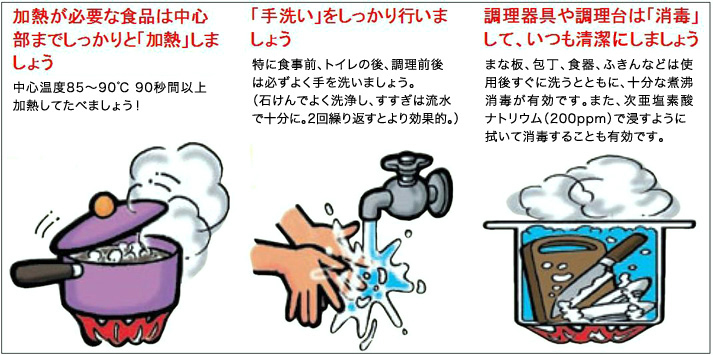 ノロウイルスの予防と消毒方法のポイント